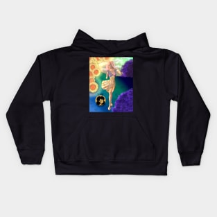 Shining Sunflower Kids Hoodie